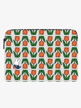 Castify x Miffy Tulip Garden Small 13” Laptop Sleeve
